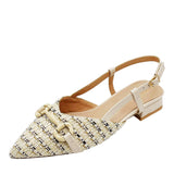 TWEED CHIC SCARPE CON TACCO SS25