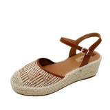 SARA SANDALI CON ZEPPA SS25