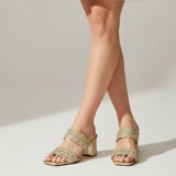 GINEVRA SANDALO CON TACCO SS26